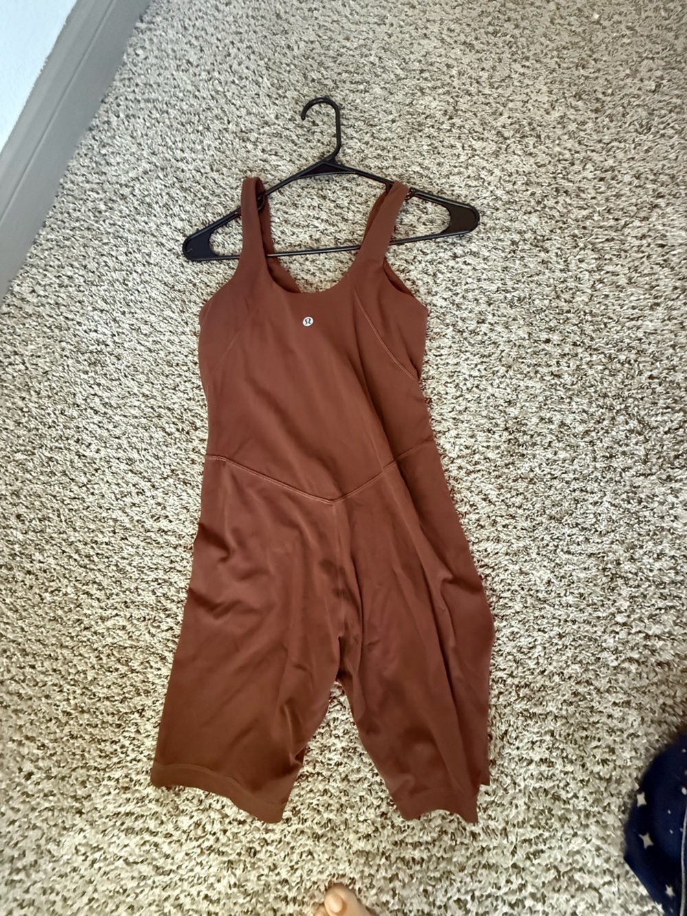 lululemon athletica Brown Sleeveless Jumpsuit Romper